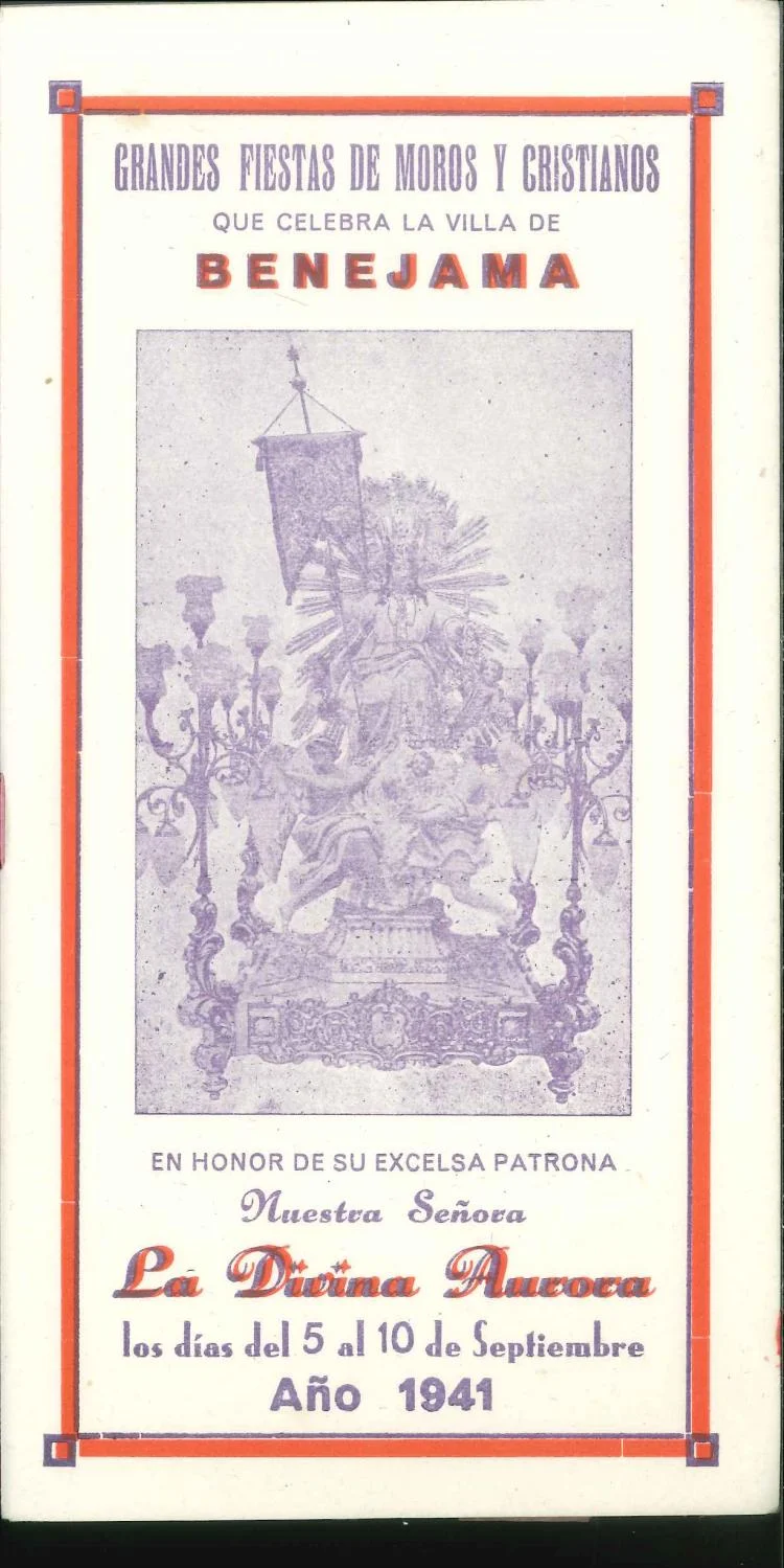 Fiestas de Moros y Cristianos en honor de la Divina Aurora  